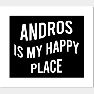 Andros is my happy place Posters and Art